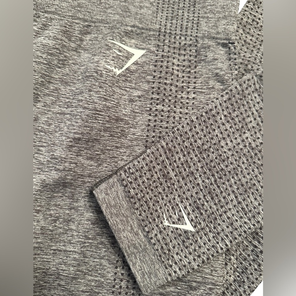 Gymshark Heather Gray Active Leggings - Picture 4 of 4